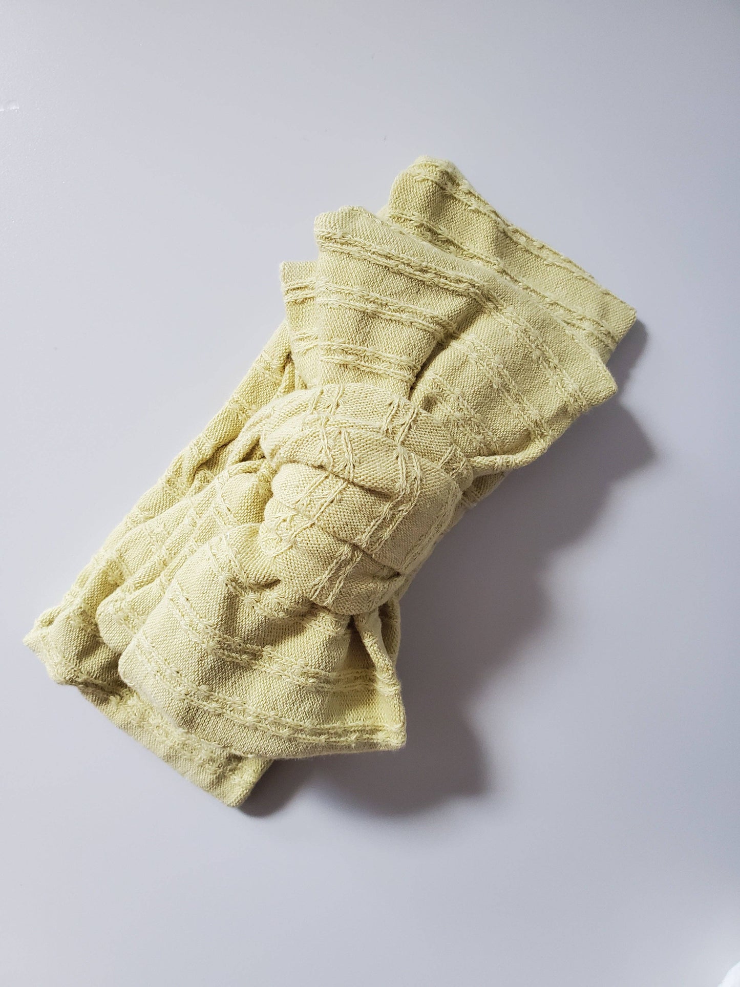Oversized Hairband Beige
