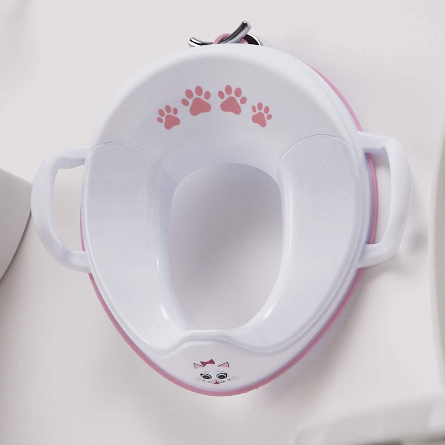 My Carry Potty - Toddler Kids My Little Trainer Seat Cow, Toilet Seat for Potty Training