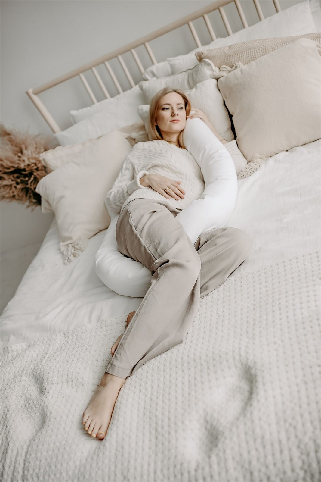 Noordi 2in1 Baby Nest DELUXE, White