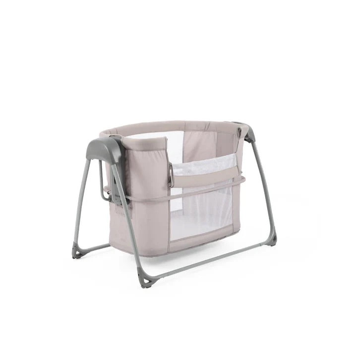 Oyster Swinging Crib- Stone