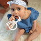 So Pure Sophie La Girafe Teething Ring - Natural Rubber