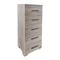 BabyStyle Bordeaux Tall Boy Drawers (Ash)