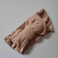 Oversized Hairband Beige