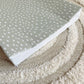 Sage Spots Wedge Baby Changing Mat | Handmade UK