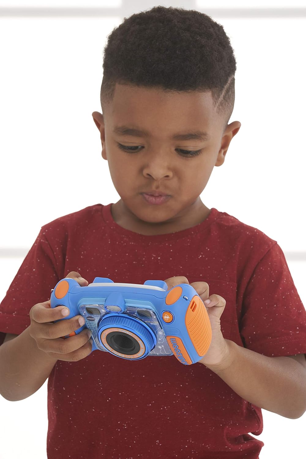 VTech Kidizoom Duo Camera 5.0, Kids 5MP Camera with Colour Display, For Photos, Selfies & Videos, 4X Digital Zoom, Games, Photo Editing & Effects, for Infants aged 3, 4, 5, 6, 7 + years, Blue