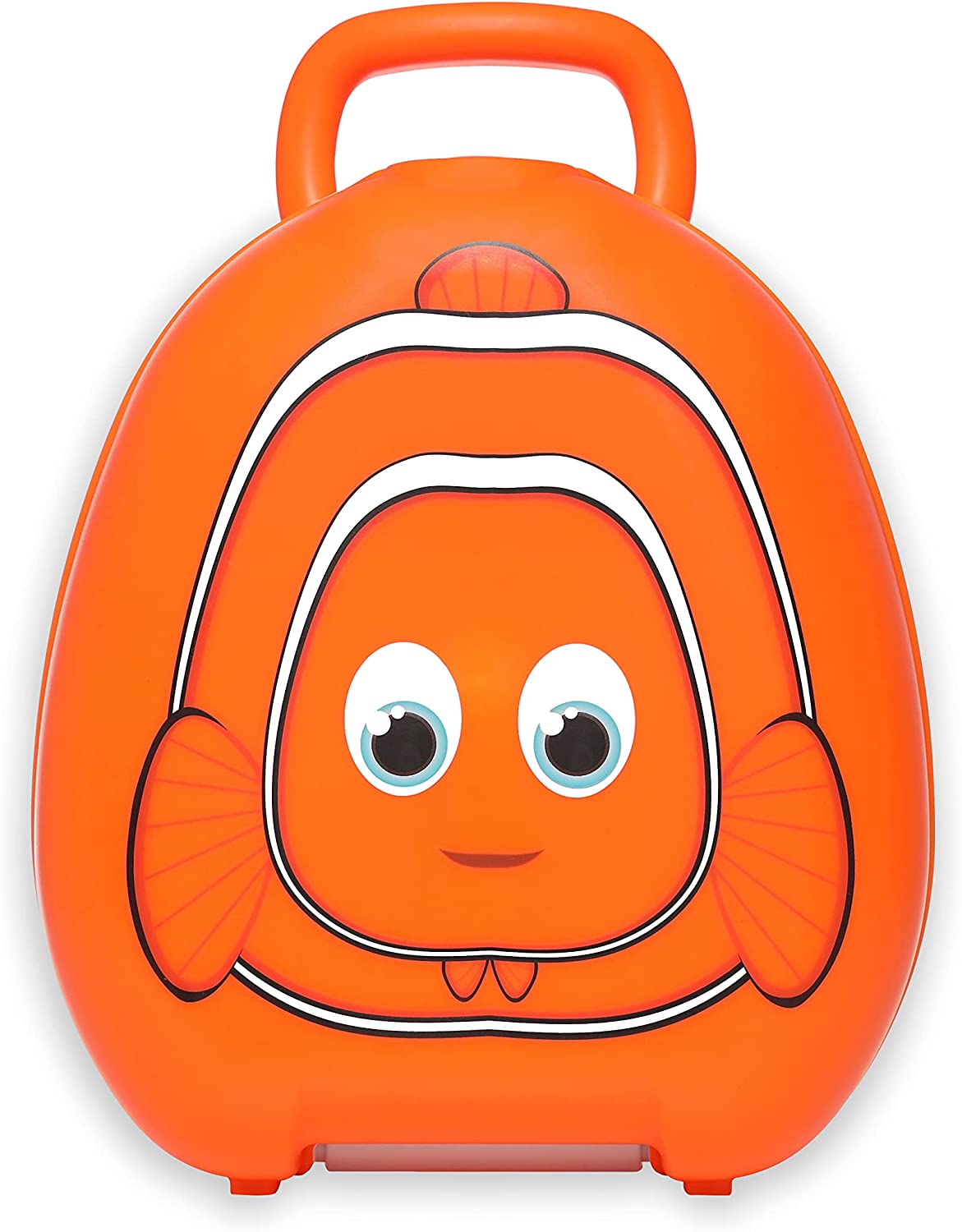 My Carry Potty - Clownfish Travel Potty, Award-Winning Portable Toddler Toilet Seat for Kids to Take Everywhere