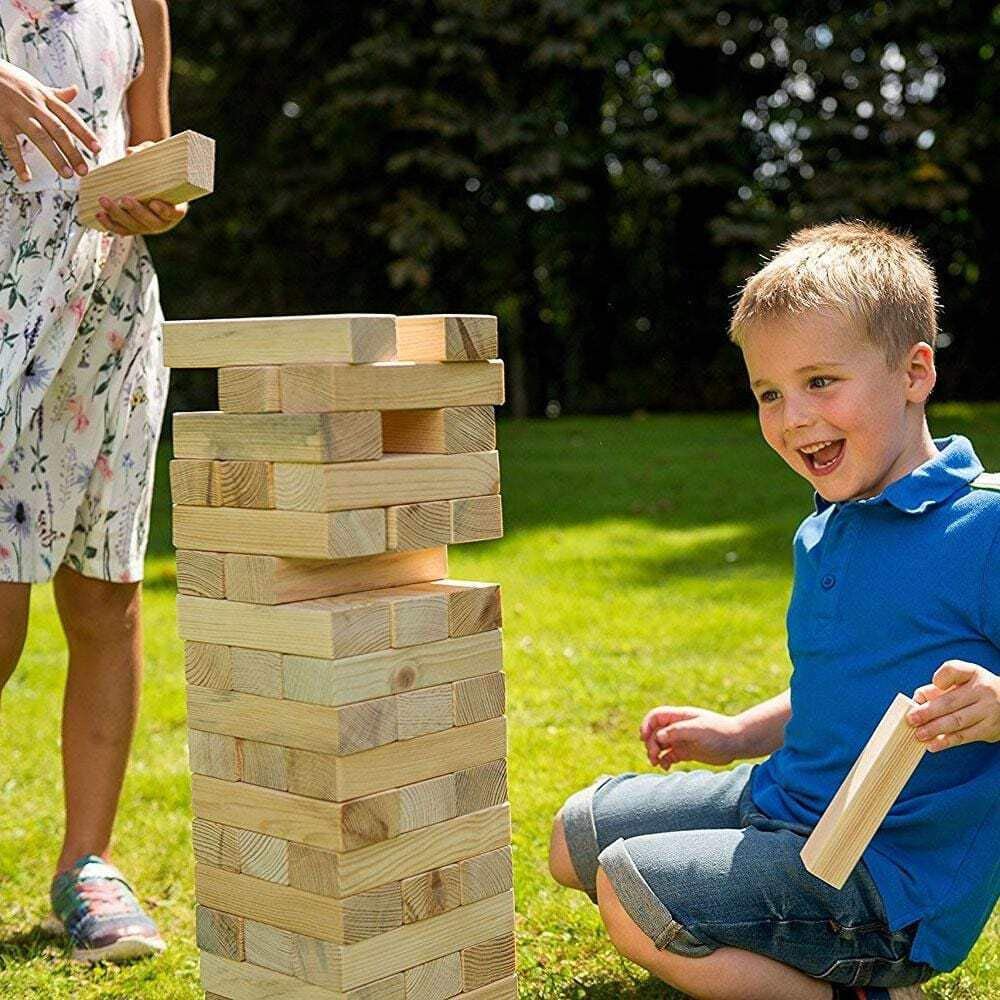 Toyrific Garden Games Giant Stack n' Fall