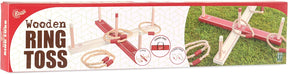 Toyrific Garden Games TY5964 Garden Games Ring Toss Wooden Set, Multi-Coloured