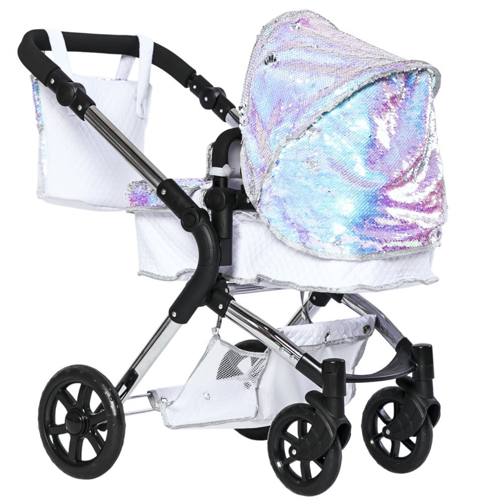 Roma Polly Amy Childs Single Dolls Pram - Mermaid 3+ years