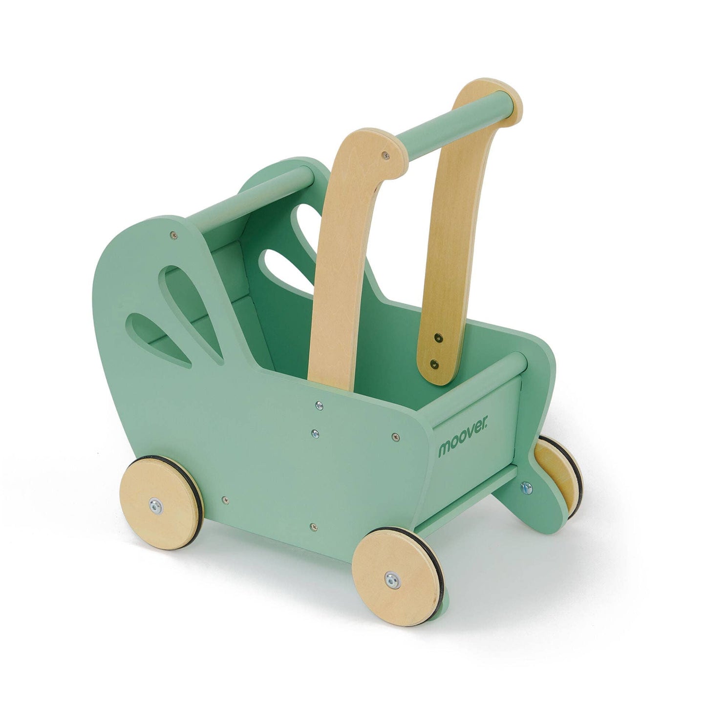 Moover Essential Flatpacked Pram - Green
