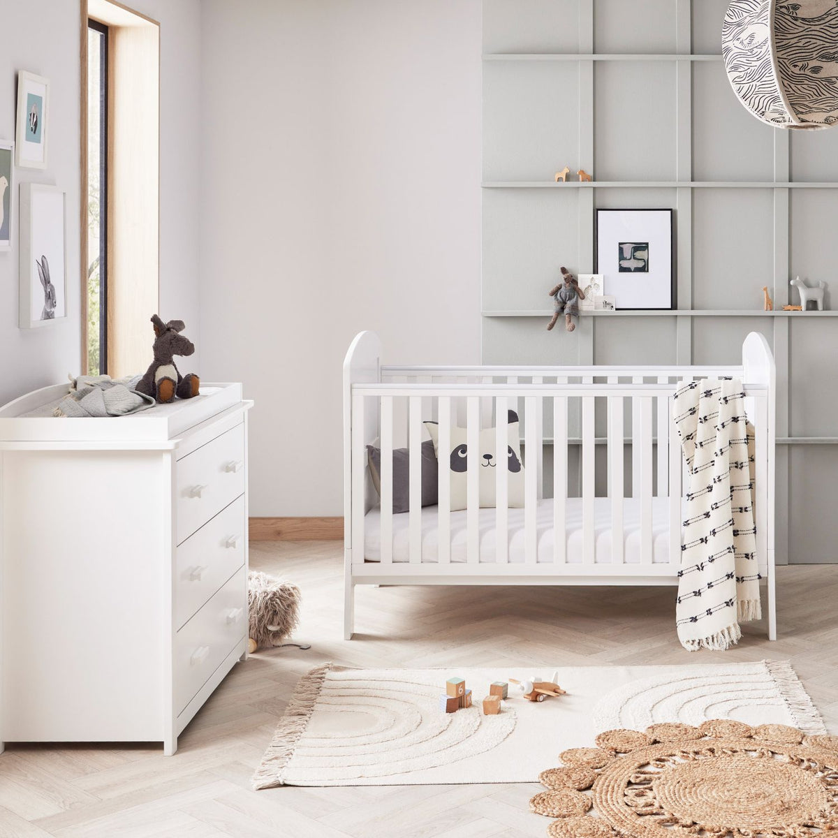 Aston 2 Piece Room Set White