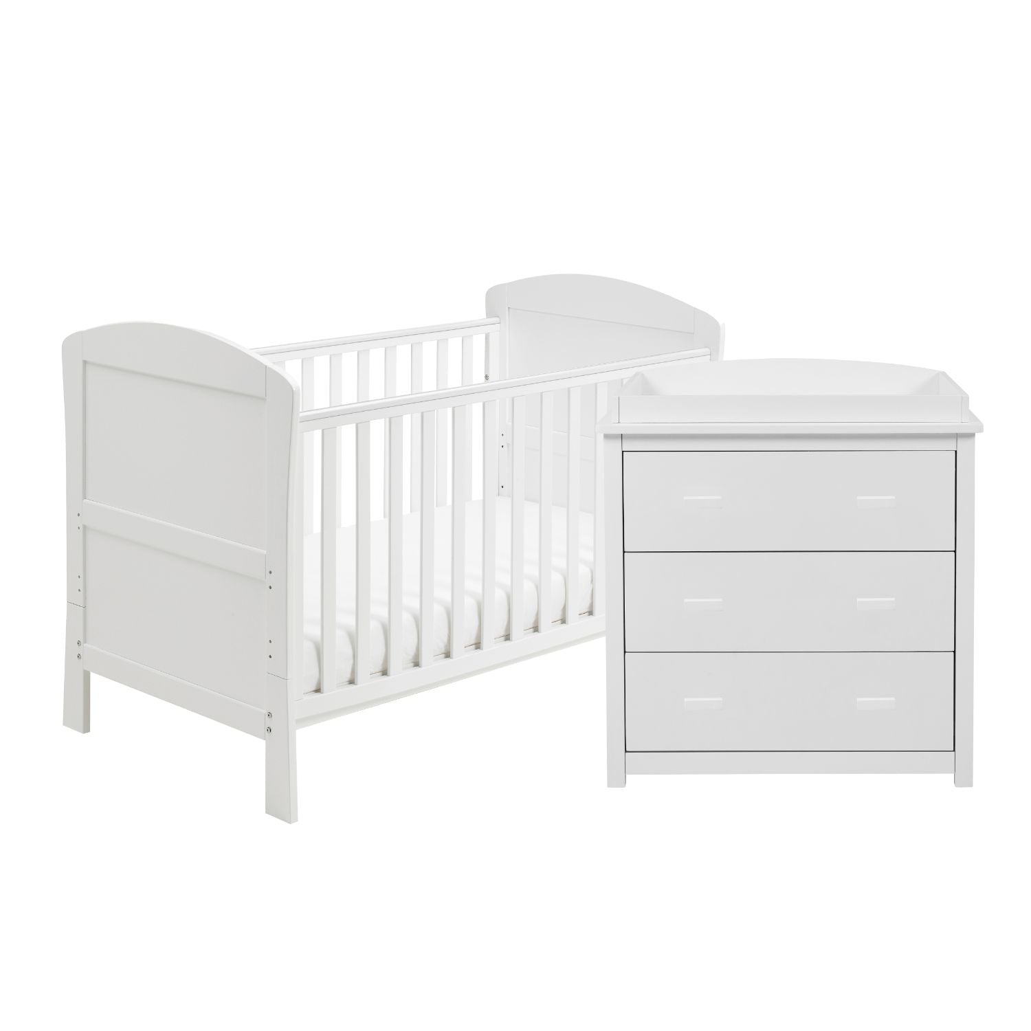Aston 2 Piece Room Set White