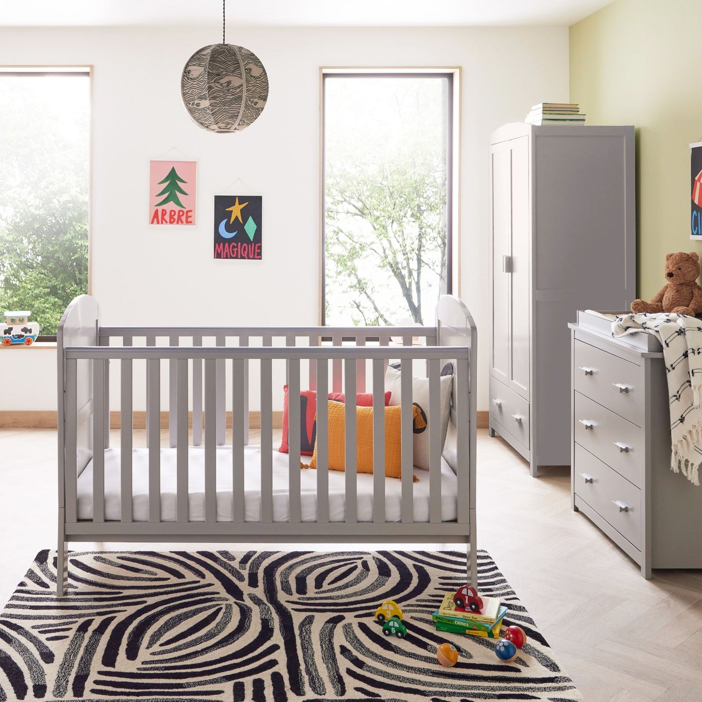 Aston 3 Piece Room Set Grey cl