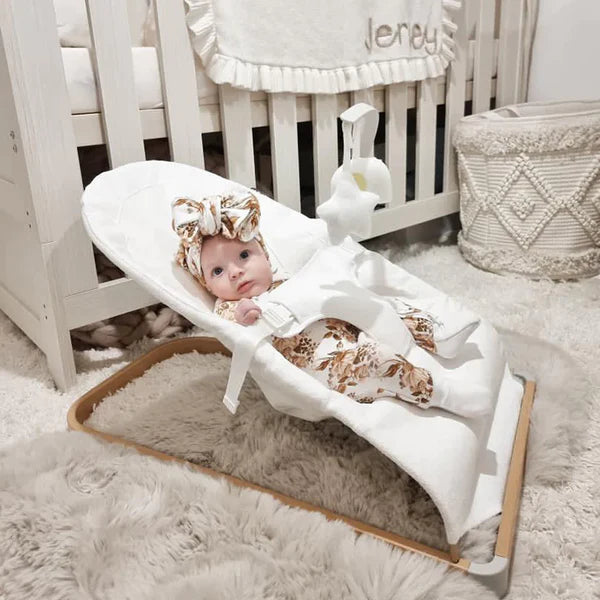 My Babiie Billie Faiers Cream Baby Bouncer