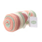 Ziggle Pink, White, Green Stripes Blanket