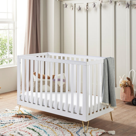 Kimi Cot Bed - White