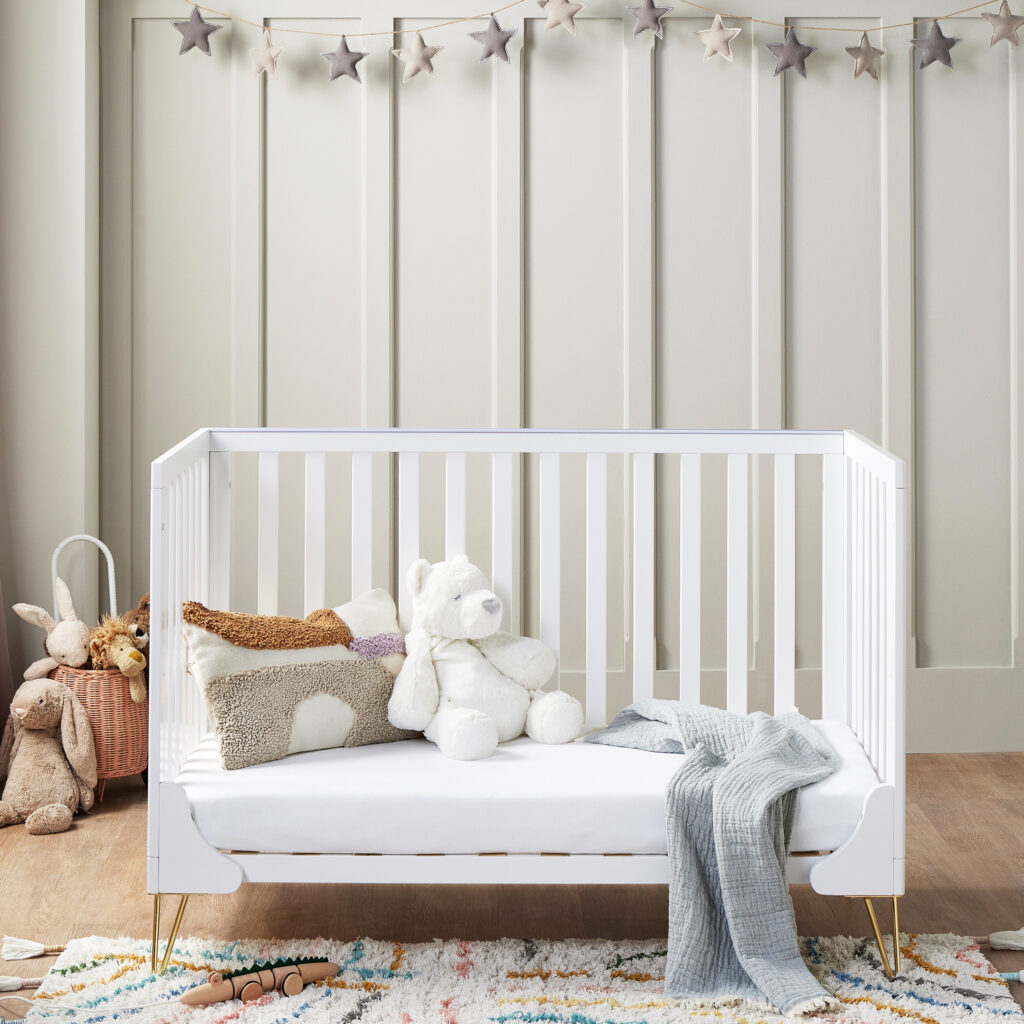 Kimi Cot Bed - White