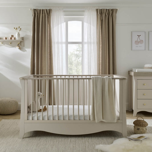Cuddleco Clara Cashmere & Ash Cot Bed