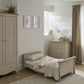 Cuddleco Clara Cashmere & Ash Cot Bed