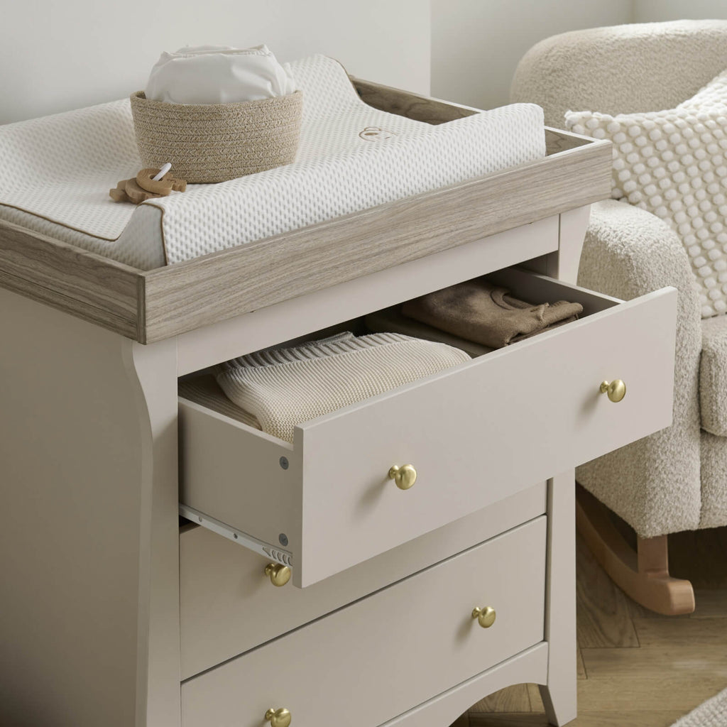 Cuddleco Clara Cashmere & Ash Dresser Changer