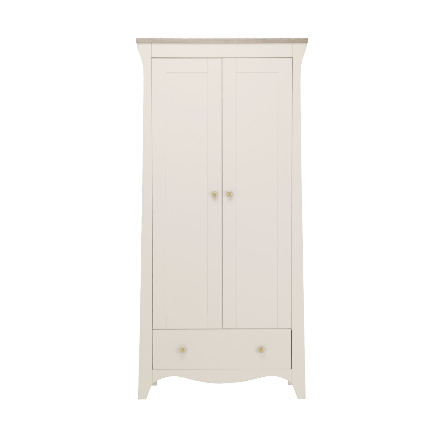 Cuddleco Clara Cashmere & Ash 2 Door Double Wardrobe