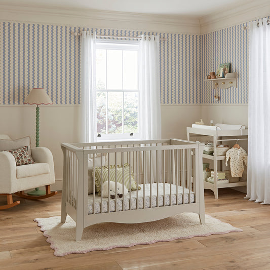 Cuddleco Clara Mini Cot Bed - Cashmere