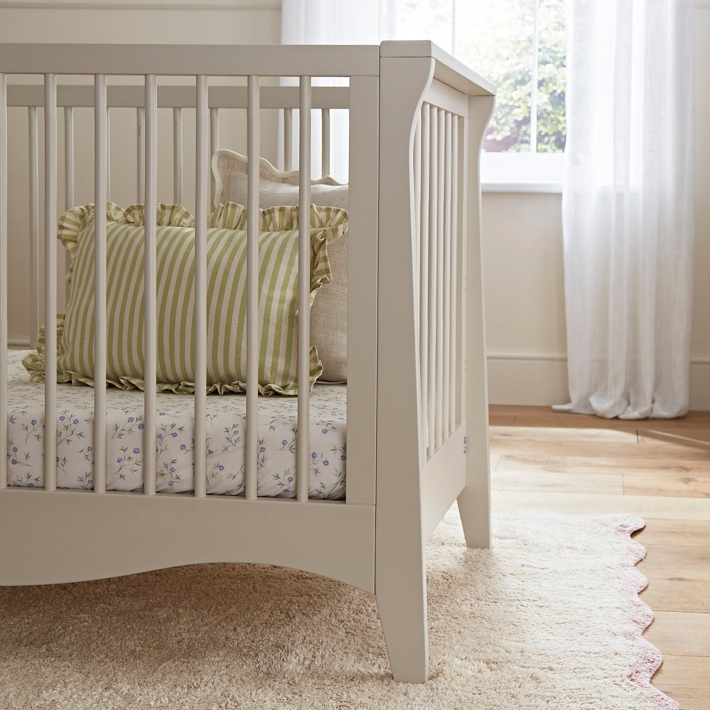 Cuddleco Clara Mini Cot Bed - Cashmere