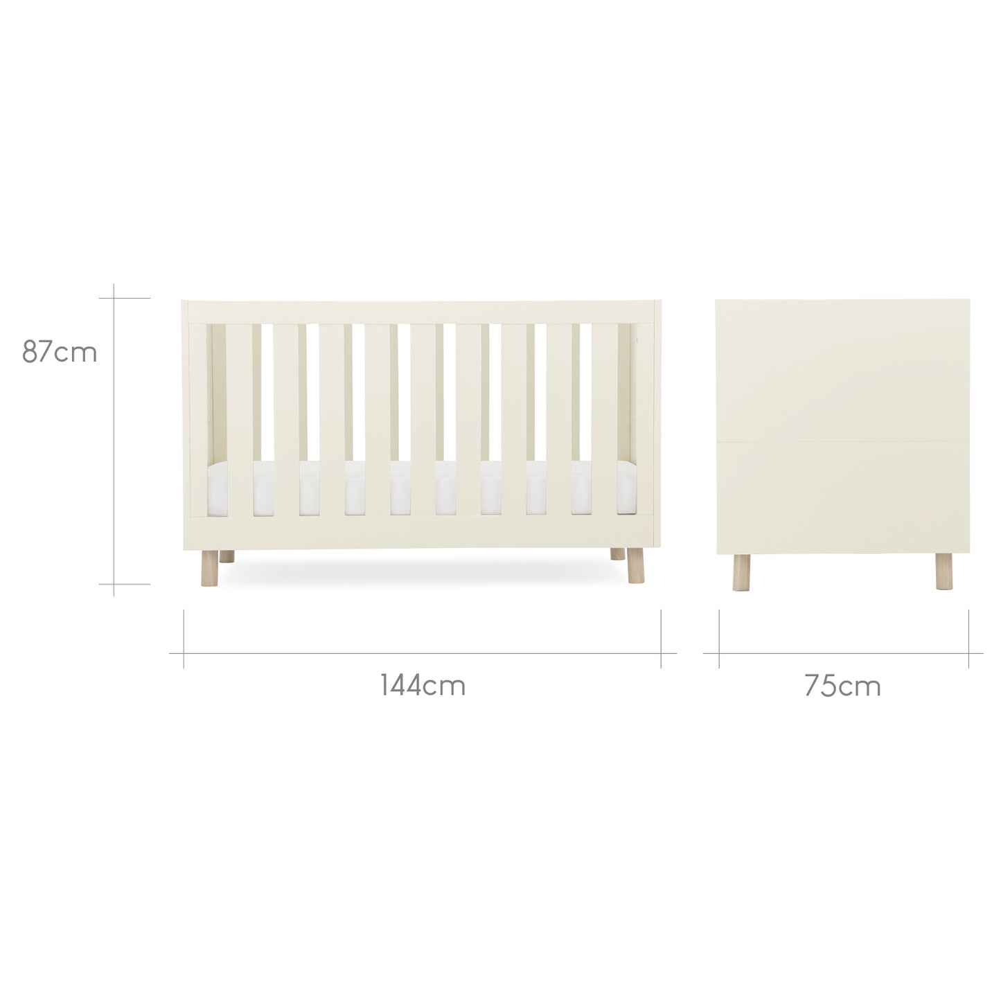 Cuddleco Harper Cot Bed