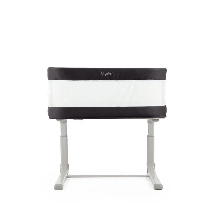 Oyster Wiggle Crib- Carbonite