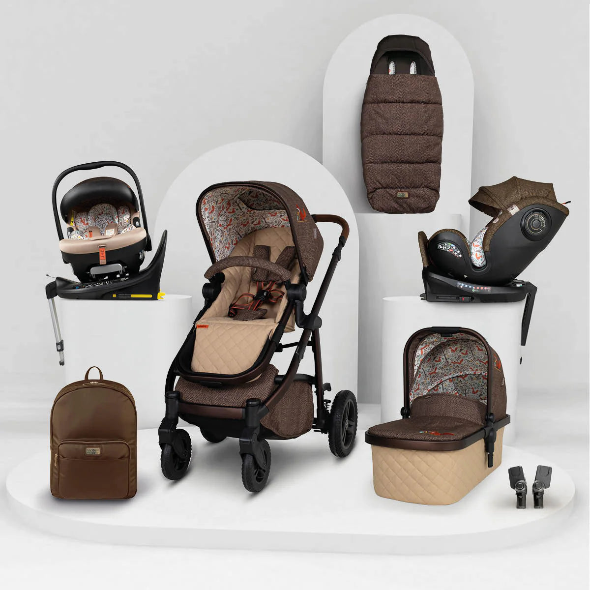 Cosatto Wow 3 Rotating All Stage Everything Bundle-Foxford Hall