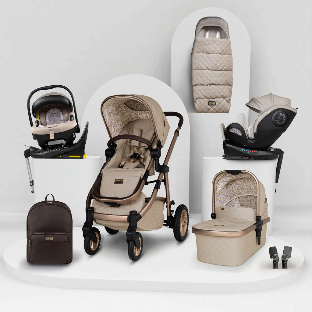 Cosatto Wow 3 All Stage Everything Bundle -Whisper