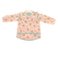 Ziggle Coverall Feeding Bib Hedgehog