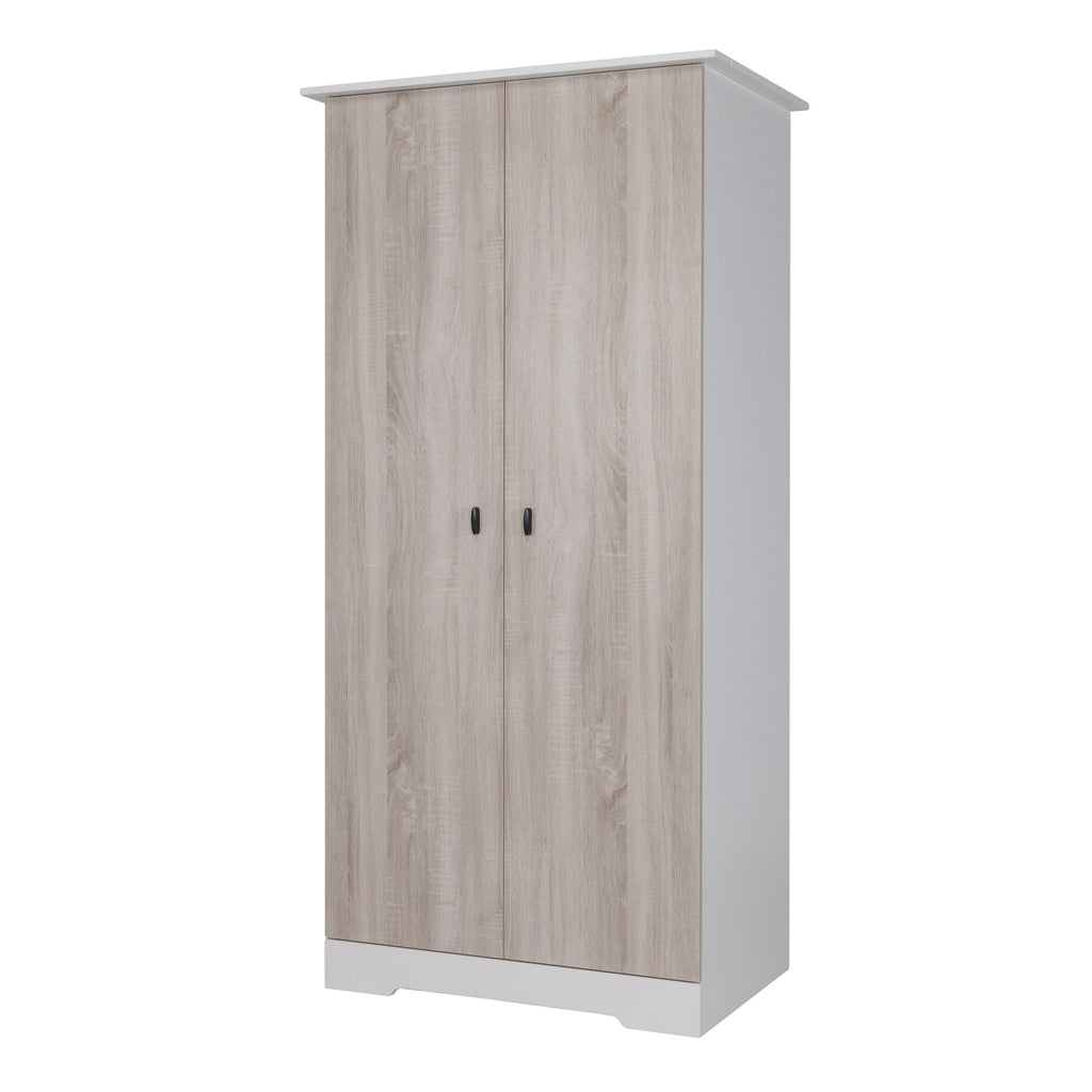 Babystyle Verona 3 Piece Room Set - White/Ash