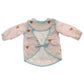 Ziggle Coverall Feeding Bib Highland Cow