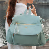Bizzi Growin Vegan Leather Lilli Changing Bag - Mint