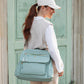 Bizzi Growin Vegan Leather Lilli Changing Bag - Mint