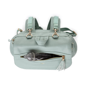 Bizzi Growin Vegan Leather Lilli Changing Bag - Mint