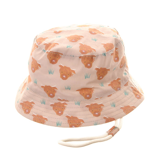 Ziggle Highland Cow Sun Hat