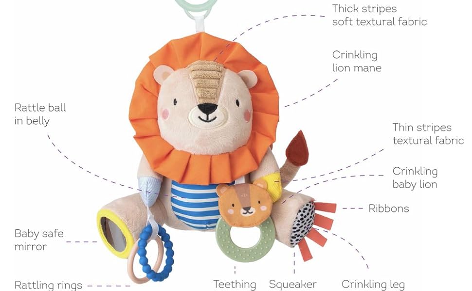 Taf Toys Harry The Lion Activity Toy 0m+