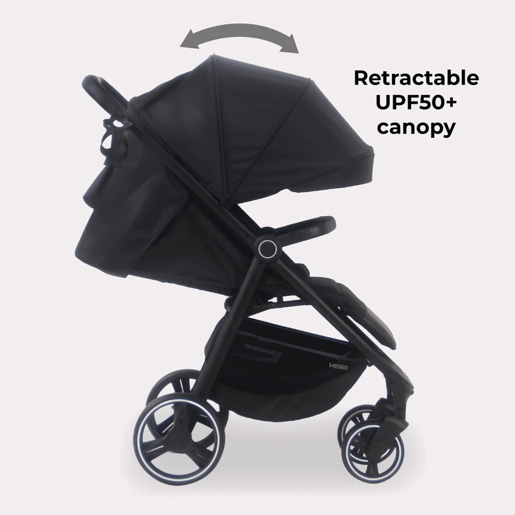 My Babiie MB160 Pushchair Black Leopard