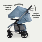 My Babiie MB200i 3-in-1 Travel System with i-Size Car Seat - Dani Dyer Blue Plaid