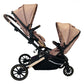 My Babiie MB33 Dani Dyer Giraffe Tandem Pushchair