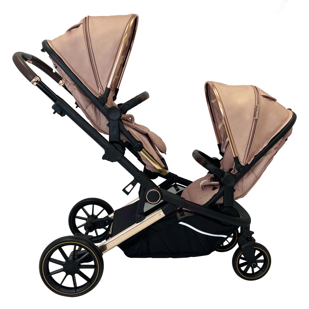 My Babiie MB33 Dani Dyer Giraffe Tandem Pushchair