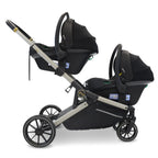 MB33 Tandem Pushchair with Infant Carrier - Ivory