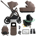 MB450 LUXE 3-in-1 Travel System with Rotating Car Seat + Base - Cookie (Exclusive)
