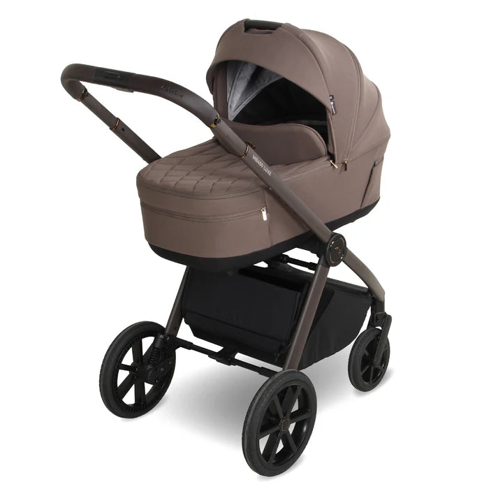 MB450 LUXE 3-in-1 Travel System with Rotating Car Seat + Base - Cookie (Exclusive)