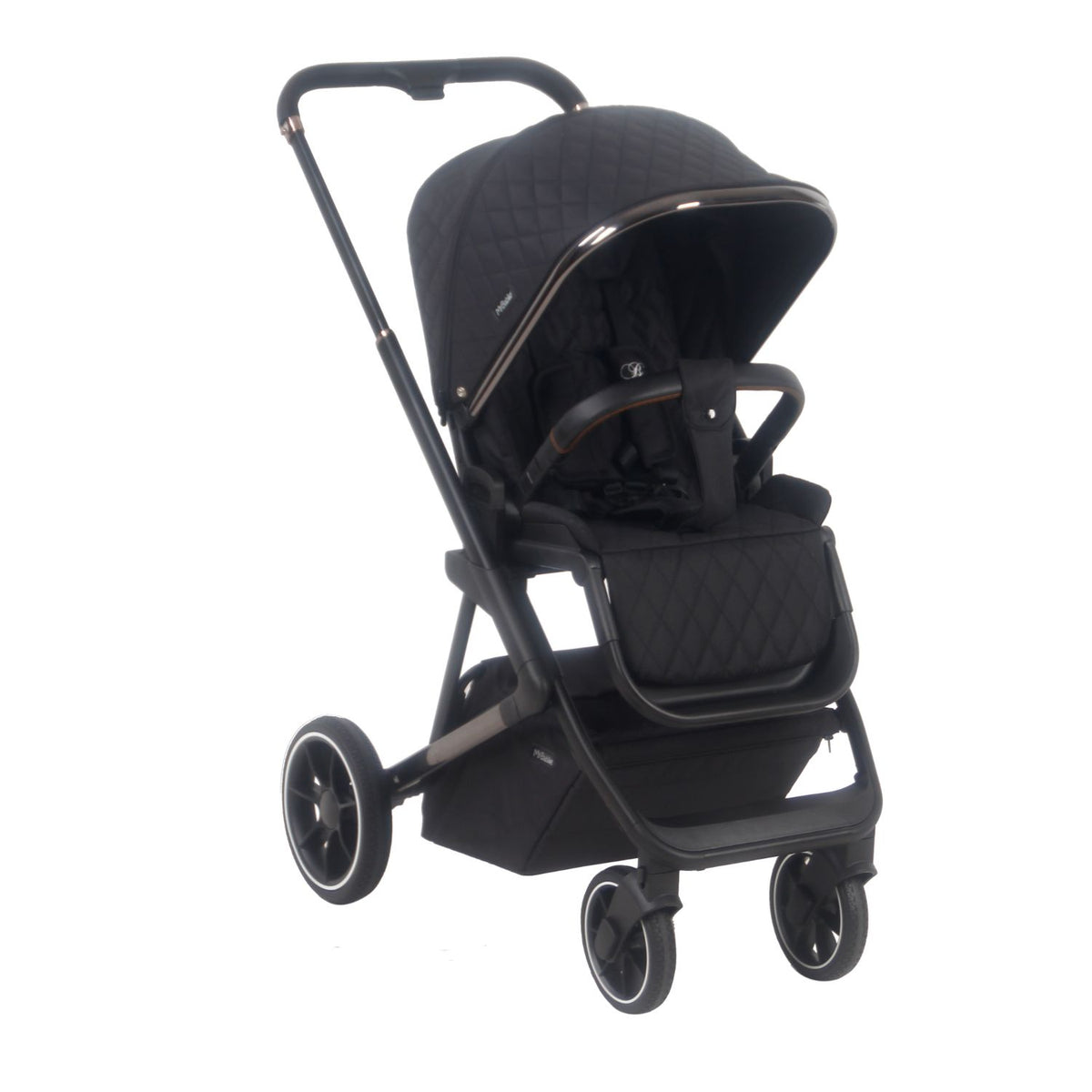 MB500i Billie Faiers Midnight Gunmetal iSize Travel System
