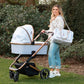 My Babiie MB500i Dani Dyer Rose Gold Marble iSize Travel System 3 in 1