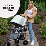 My Babiie MB51 Stroller - Billie Faiers Quilted Champagne