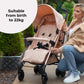 My Babiie MB51 Stroller - Billie Faiers Rose Gold Blush